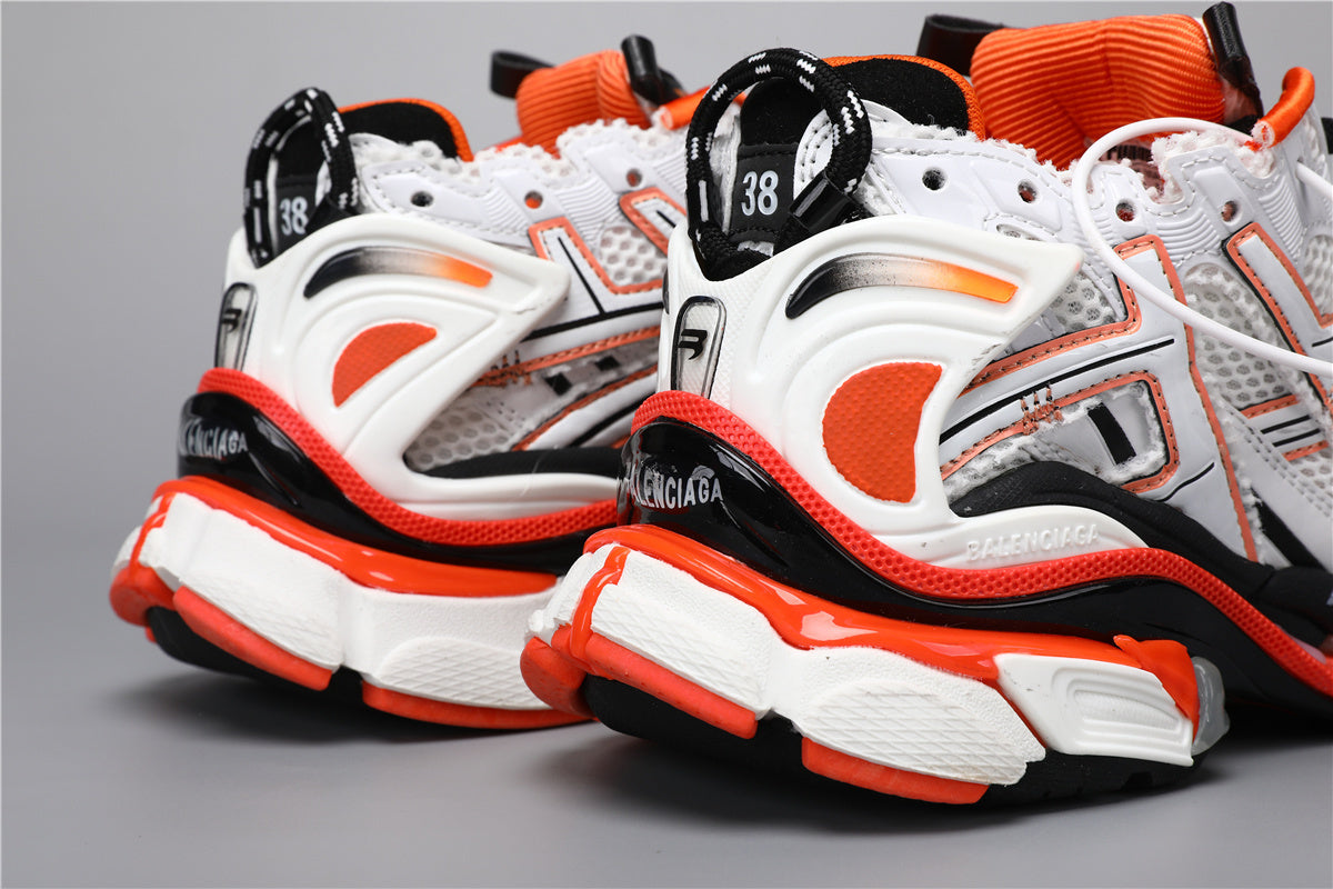 Balenciaga Runner Sneakers White Orange Black – Uomo Donna | Taglie 35–45