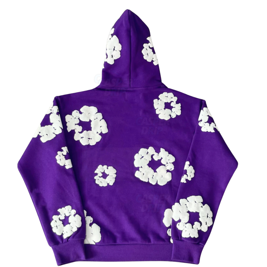 DENIM TEARS – Hoodie violet
