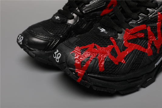 Balenciaga Runner Sneakers Black Graffiti Red – Uomo Donna | Taglie 35–45