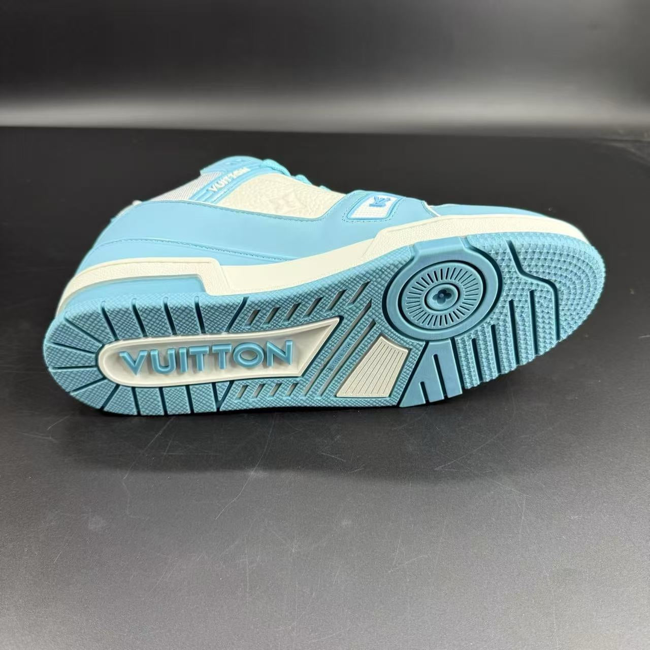 Trainer Low White Sky Blue