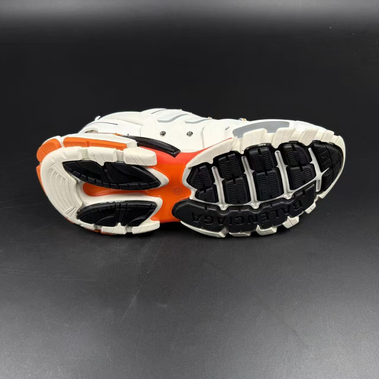 track white orange