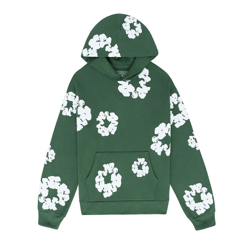 DENIM TEARS – Hoodie Green