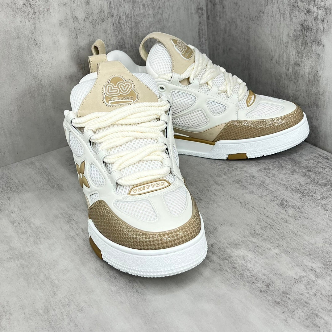 Louis Vuitton Skate White Beige — Luxury Edition