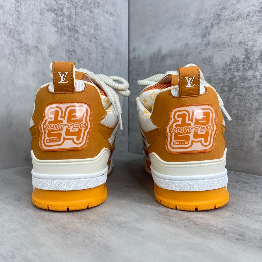 Louis Vuitton Skate Orange White — Monogram Edition
