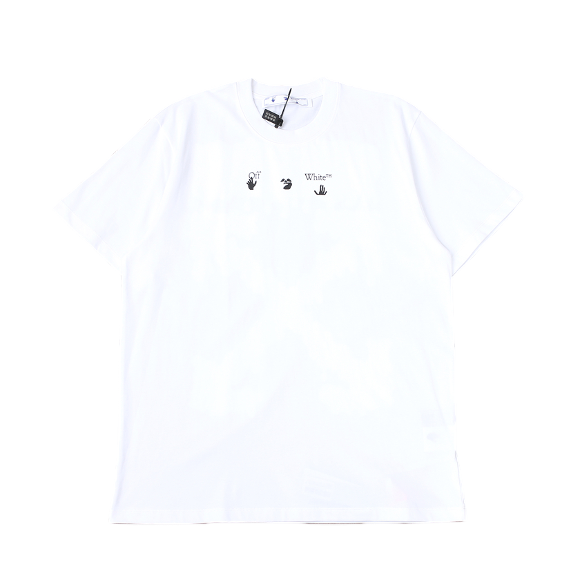 T-SHIRT OFF – NERO/BIANCO 1