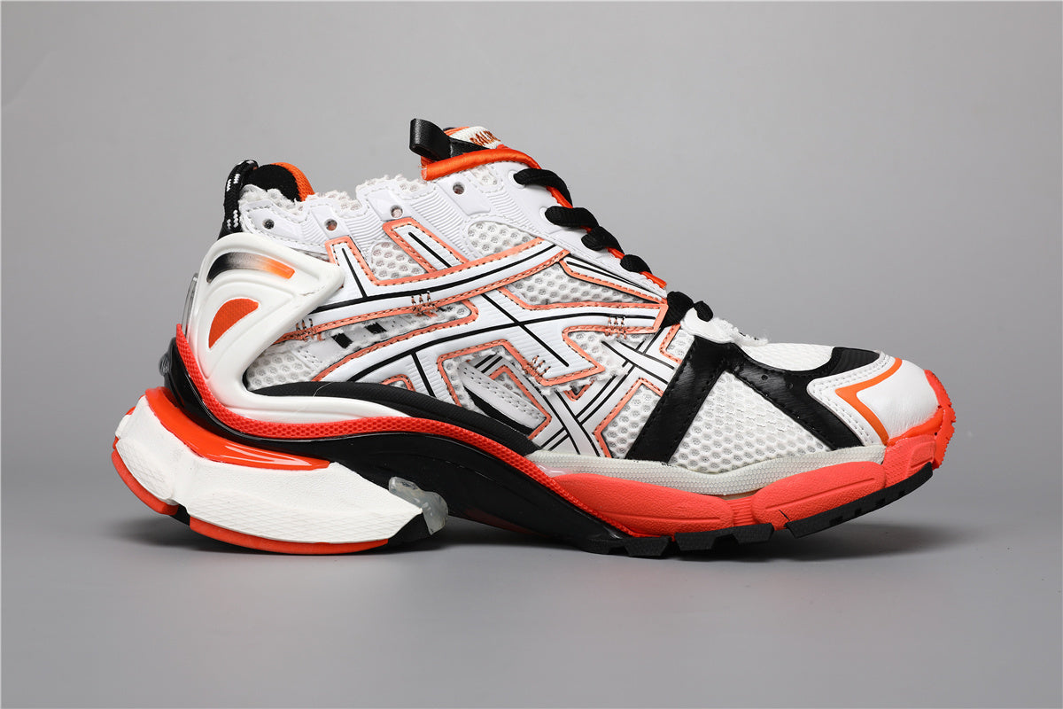 Balenciaga Runner Sneakers White Orange Black – Uomo Donna | Taglie 35–45