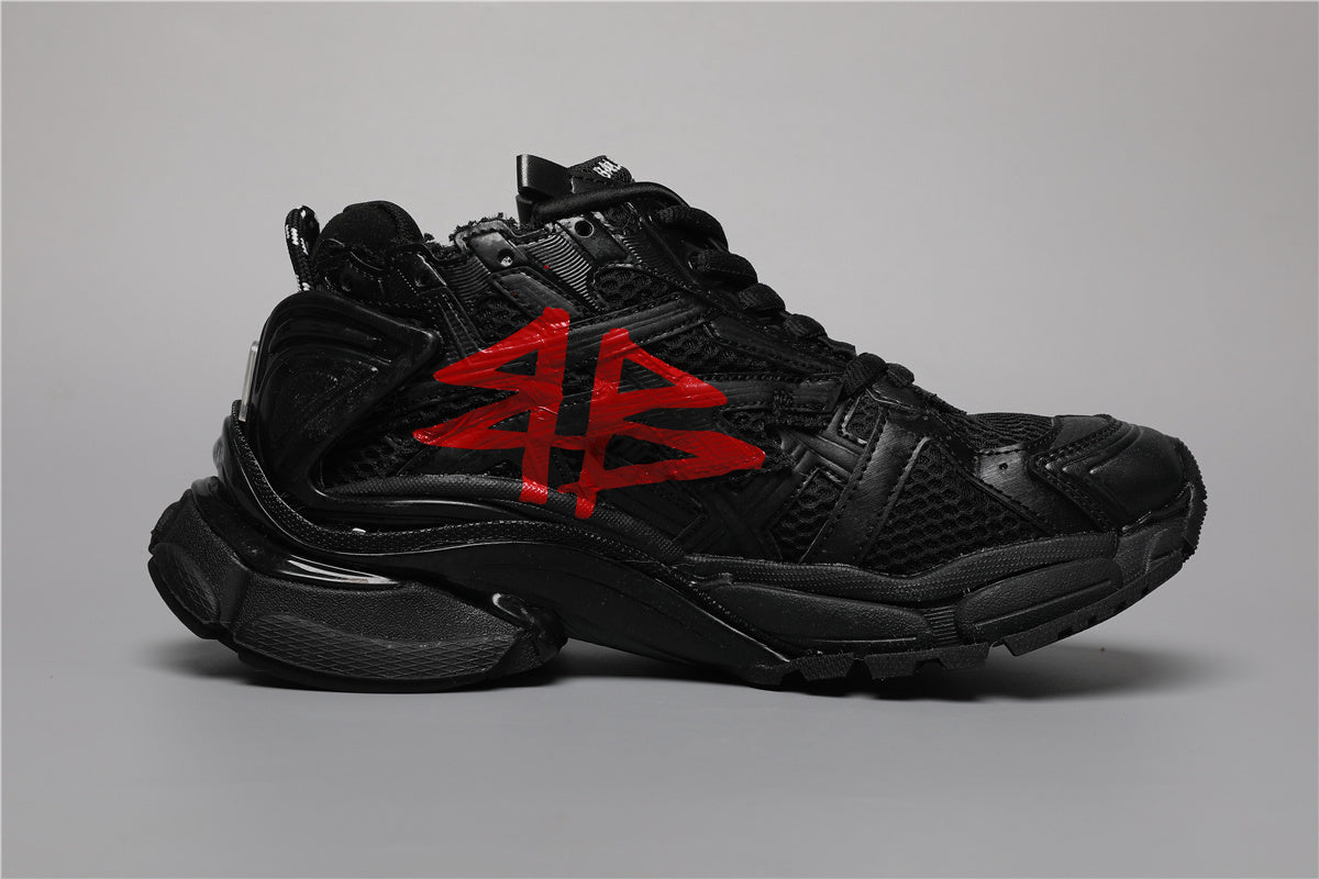 Balenciaga Runner Sneakers Black Graffiti Red – Uomo Donna | Taglie 35–45