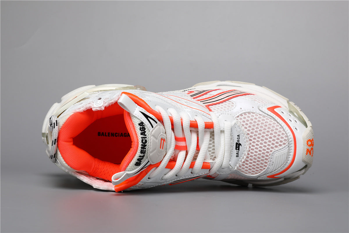 Balenciaga Runner Sneakers White Orange – Uomo Donna | Taglie 35–45