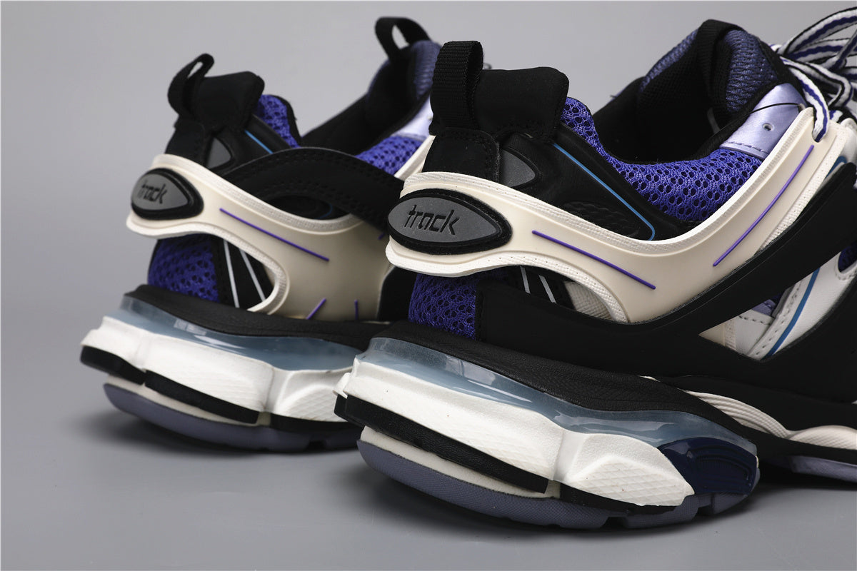 Balenciaga Track Sneakers White Black Purple – Uomo Donna | Taglie 35–45