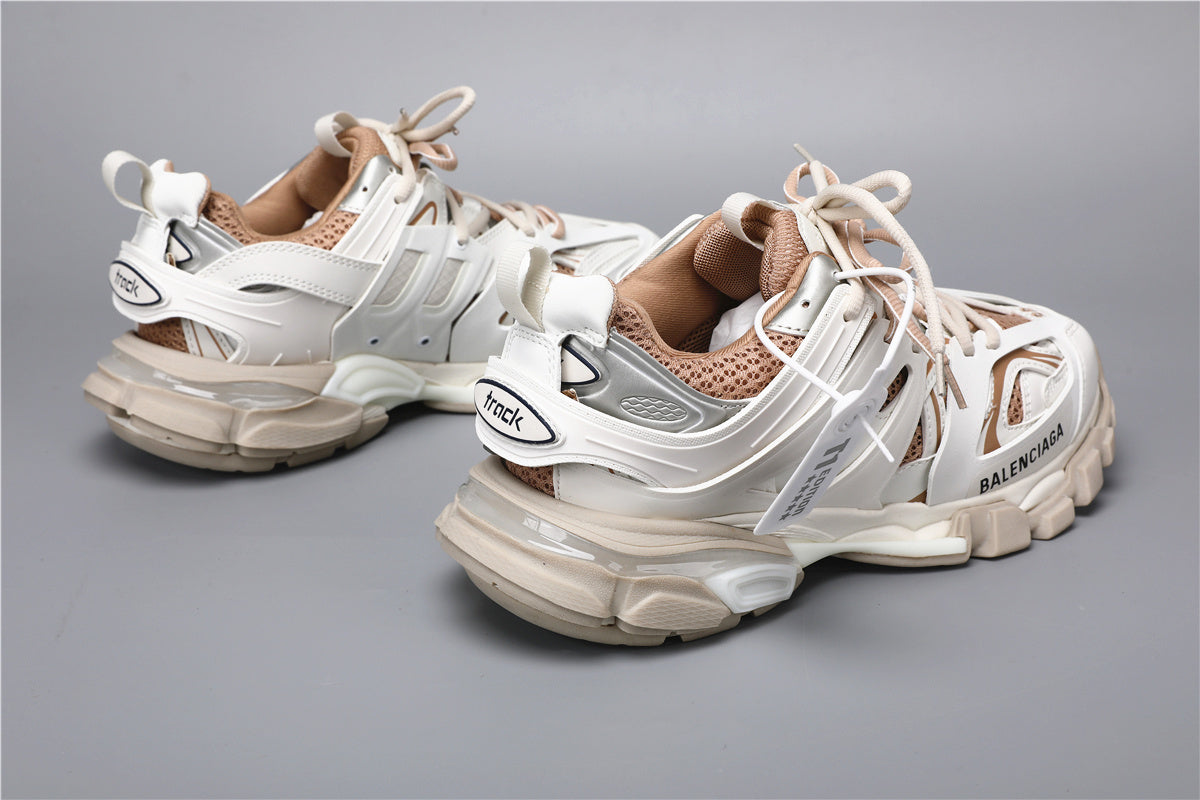 Balenciaga Track Sneakers White Nude Mesh – Uomo Donna | Taglie 35–45
