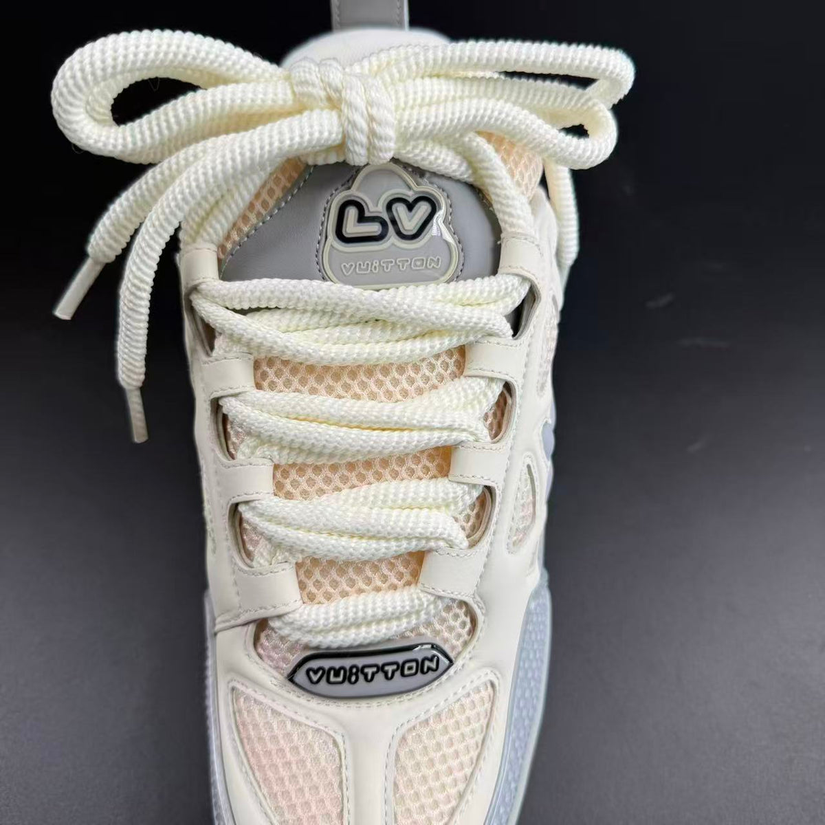 Skate Sneaker Grey-White