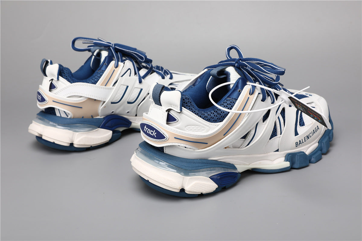 Balenciaga Track Sneakers White Blue Beige – Uomo Donna | Taglie 35–45