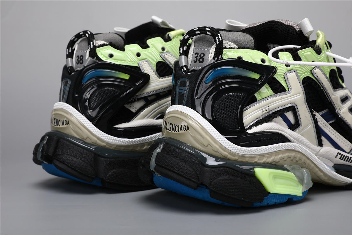 Balenciaga Runner Sneakers Black Green – Uomo Donna | Taglie 35–45