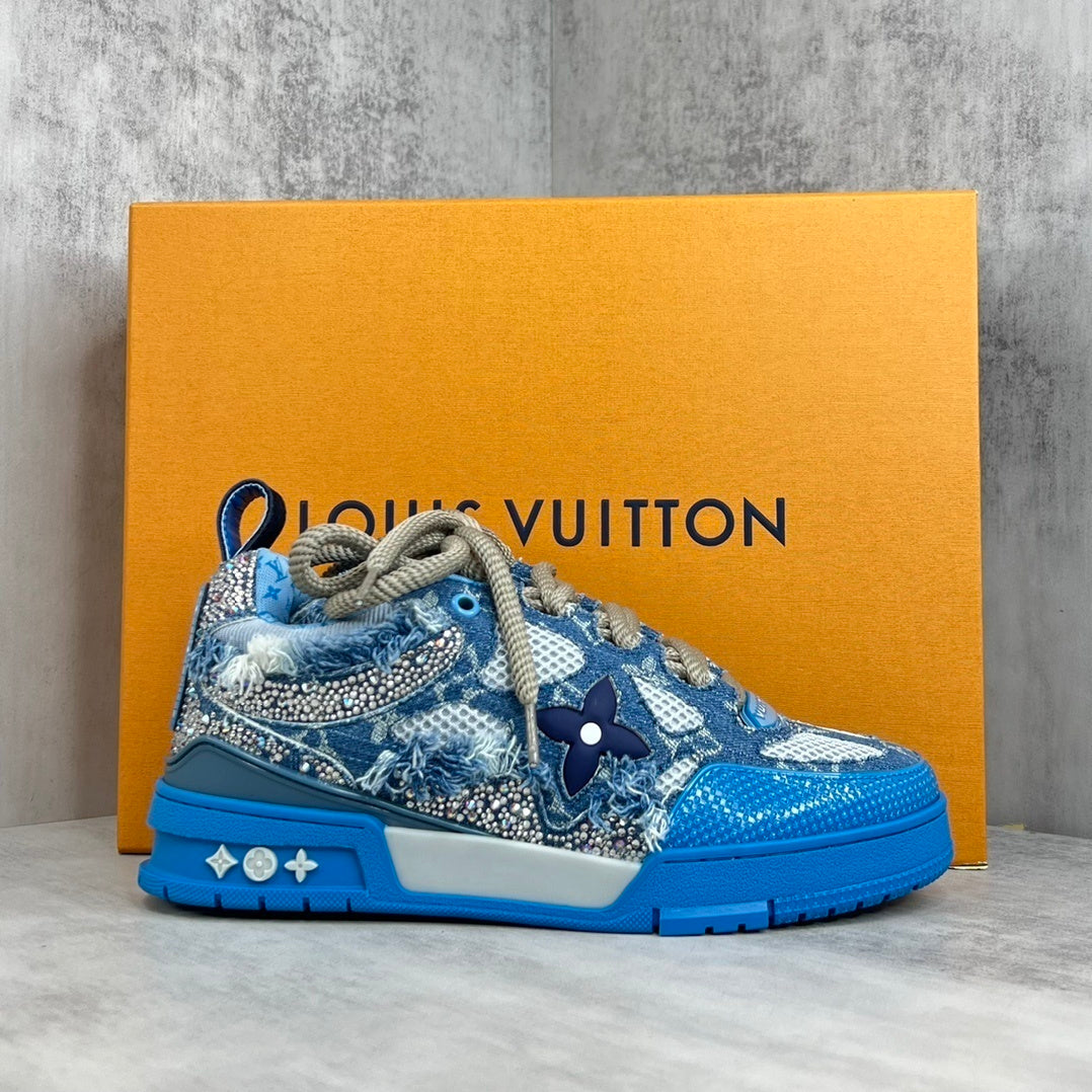Crystal Skate Luxury Sneakers — Multiple Colorways