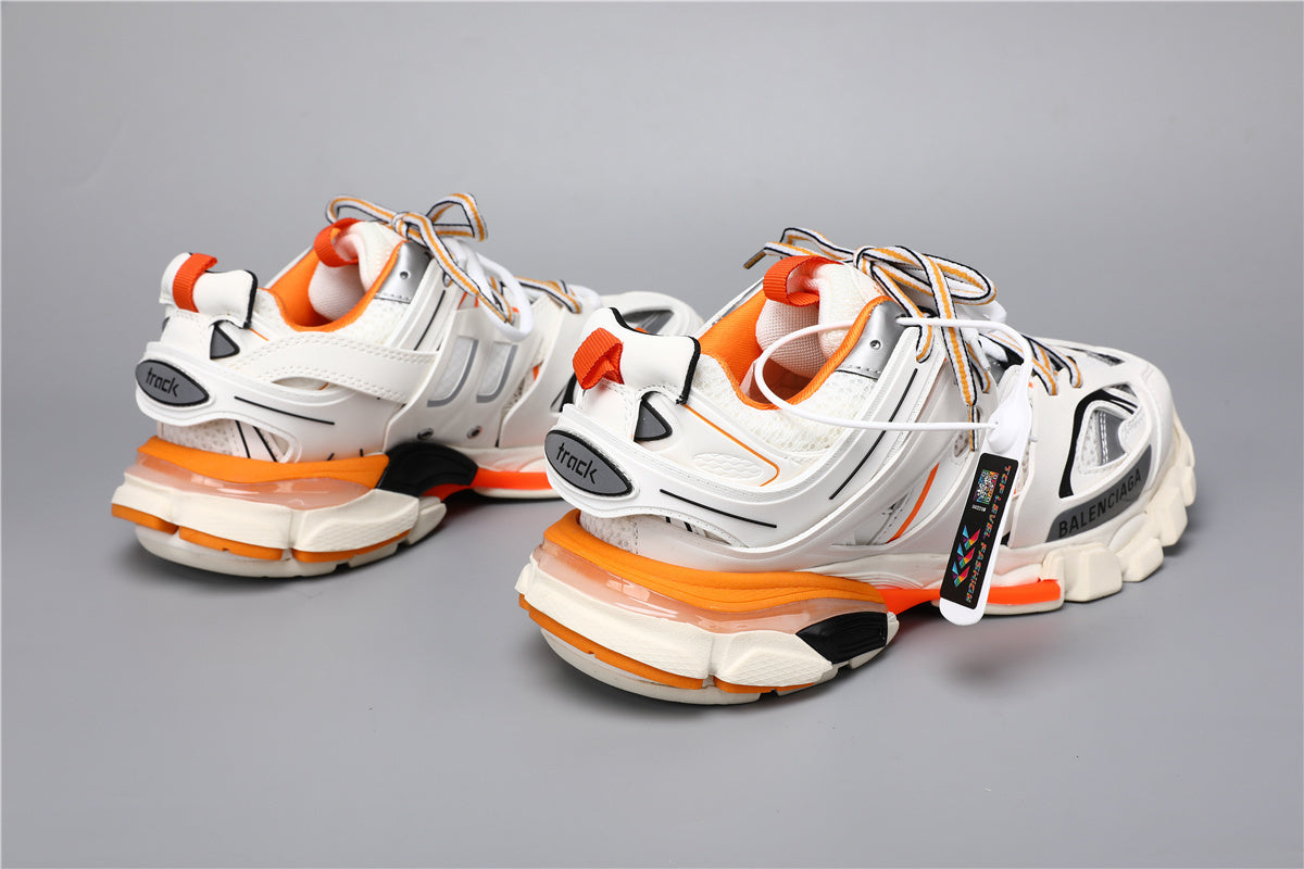 Balenciaga Track Sneakers White Orange – Uomo Donna | Taglie 35–45