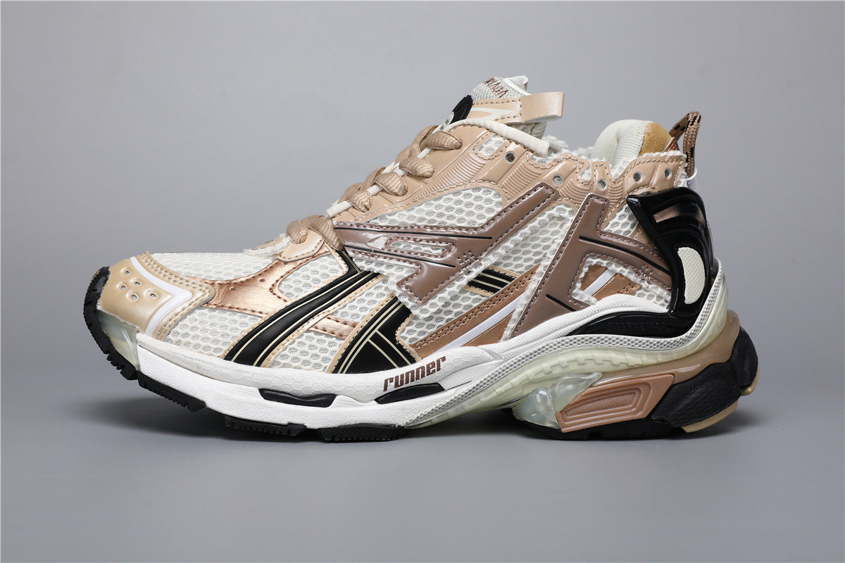 Balenciaga Runner Sneakers White Brown Beige – Uomo Donna | Taglie 35–45