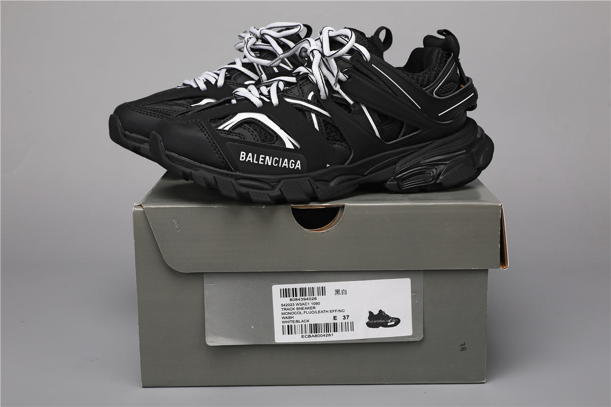 Balenciaga Track Sneakers Black White – Uomo Donna | Taglie 35–45