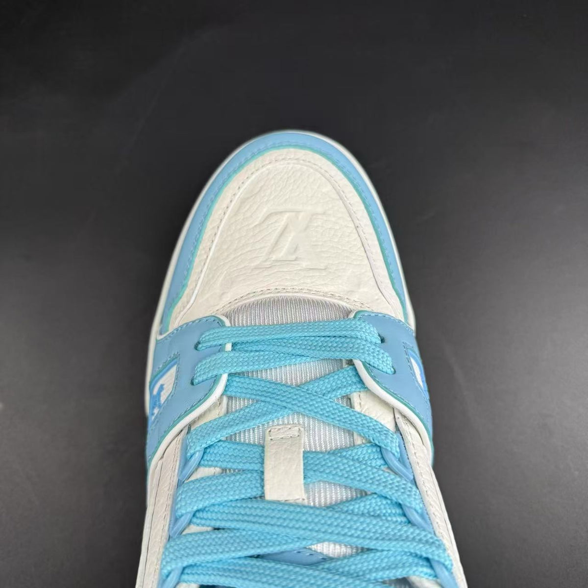 Trainer Low White Sky Blue