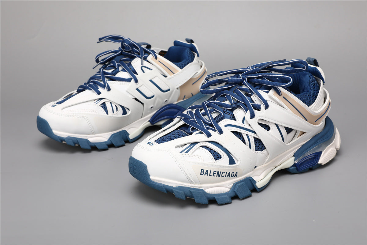 Balenciaga Track Sneakers White Blue Beige – Uomo Donna | Taglie 35–45