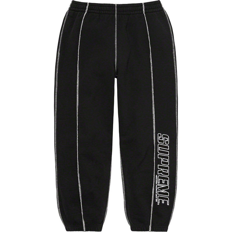 COVERSTITCH TRACKSUIT BLACK