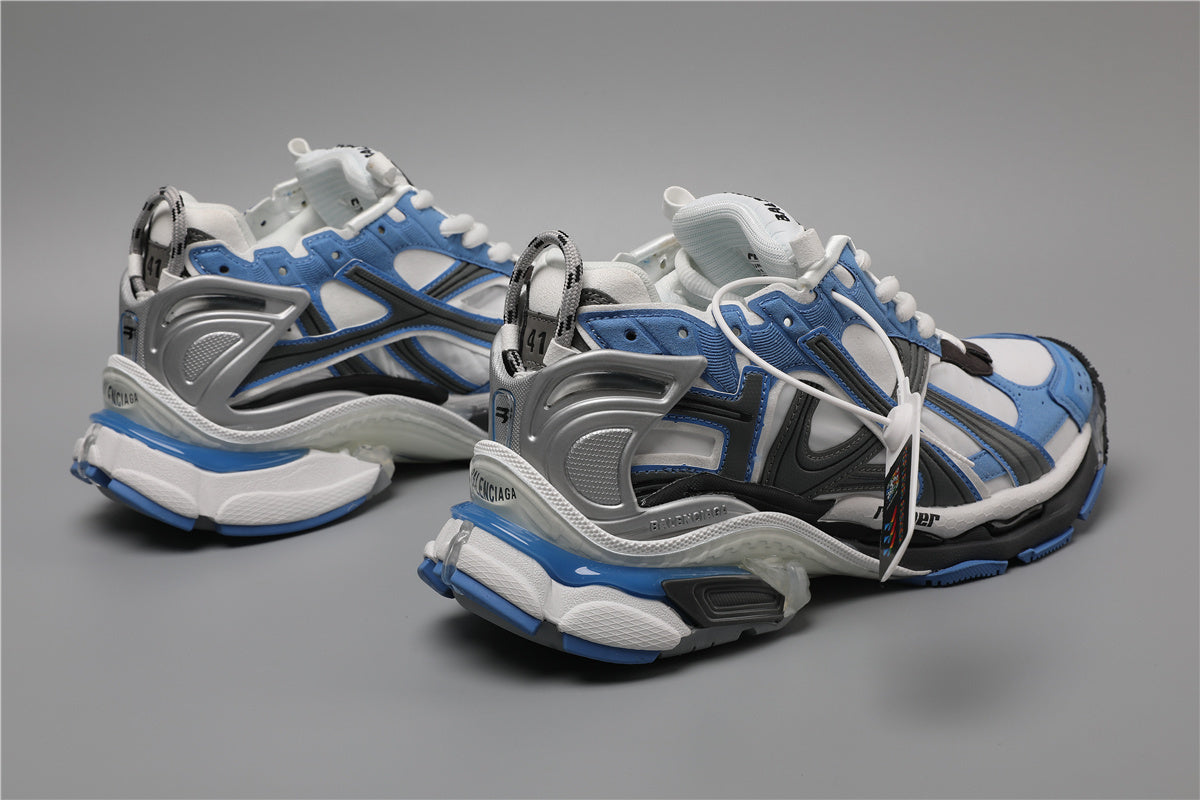 Balenciaga Runner Sneakers Blue White Grey – Uomo Donna | Taglie 35–46