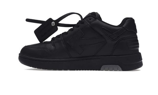 OFF-WHITE OUT OF OFFICE “OOO” CALF LEATHER BLACK “FOR WALKING”