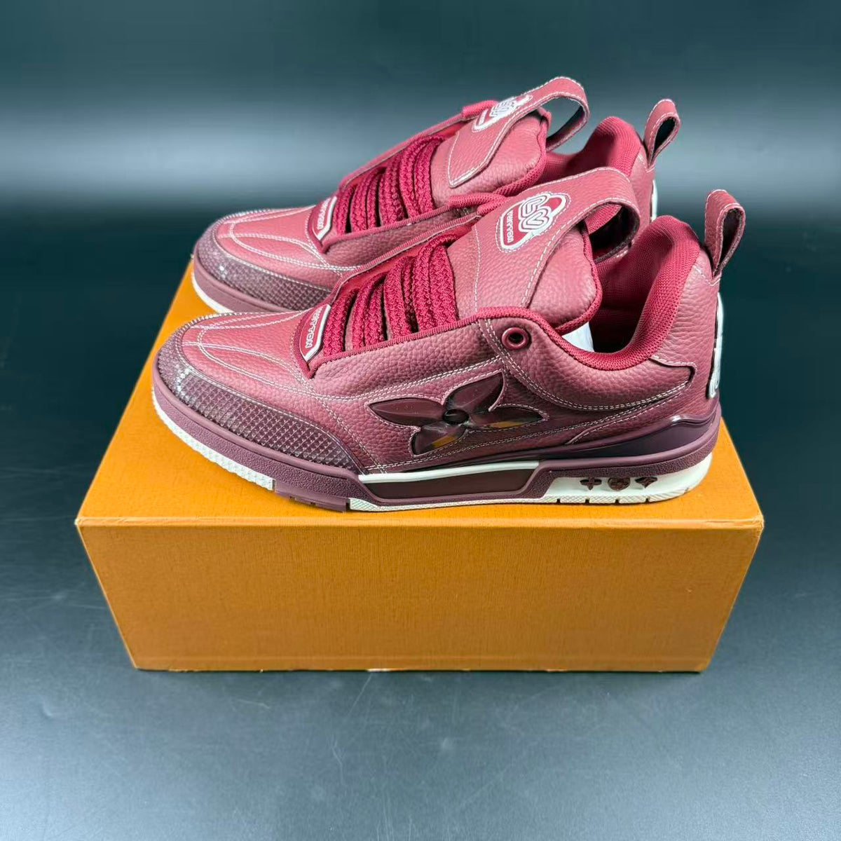 Skate Sneaker Bordeaux Red