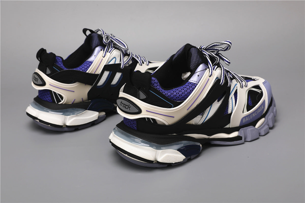 Balenciaga Track Sneakers White Black Purple – Uomo Donna | Taglie 35–45