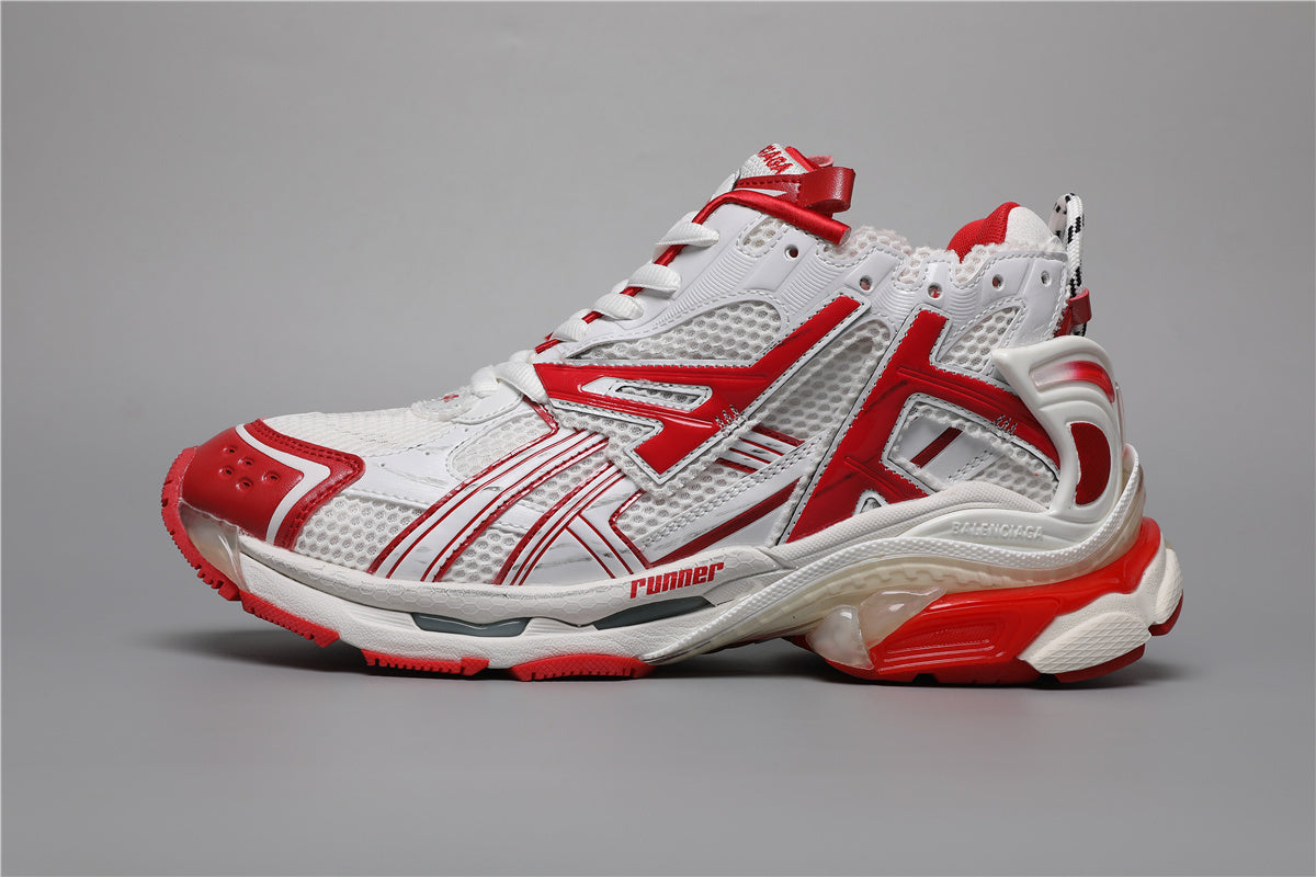 Balenciaga Runner Sneakers White Red – Uomo Donna | Taglie 35–46