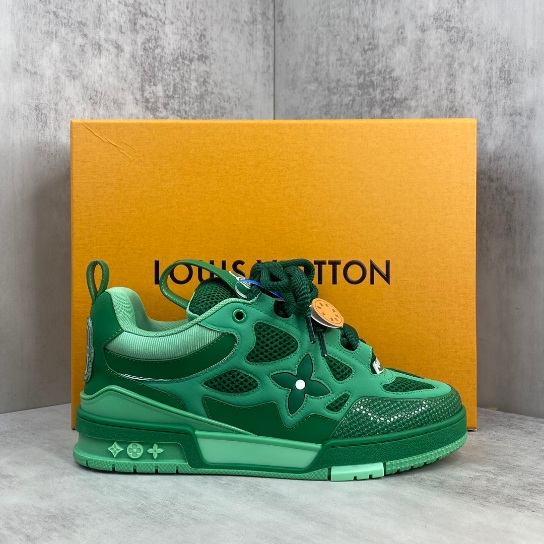 Louis Vuitton Skate Green Crystal — Premium Edition)