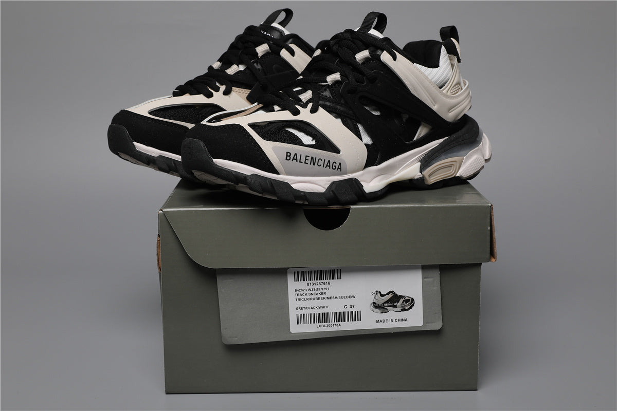Balenciaga Track Sneakers Black White – Uomo Donna | Taglie 35–46