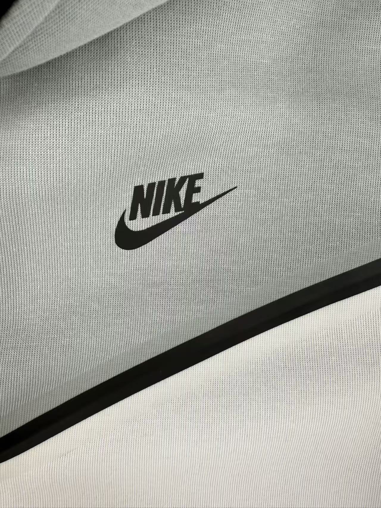 NK TECH FLEECE – GREY/WHITE (completa)
