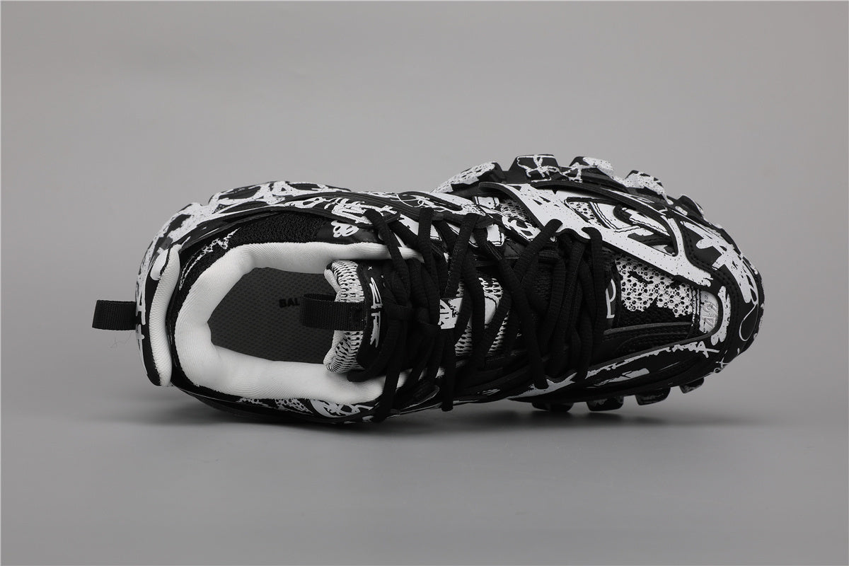 Balenciaga Track Sneakers Graffiti Black White – Uomo Donna | Taglie 35–45