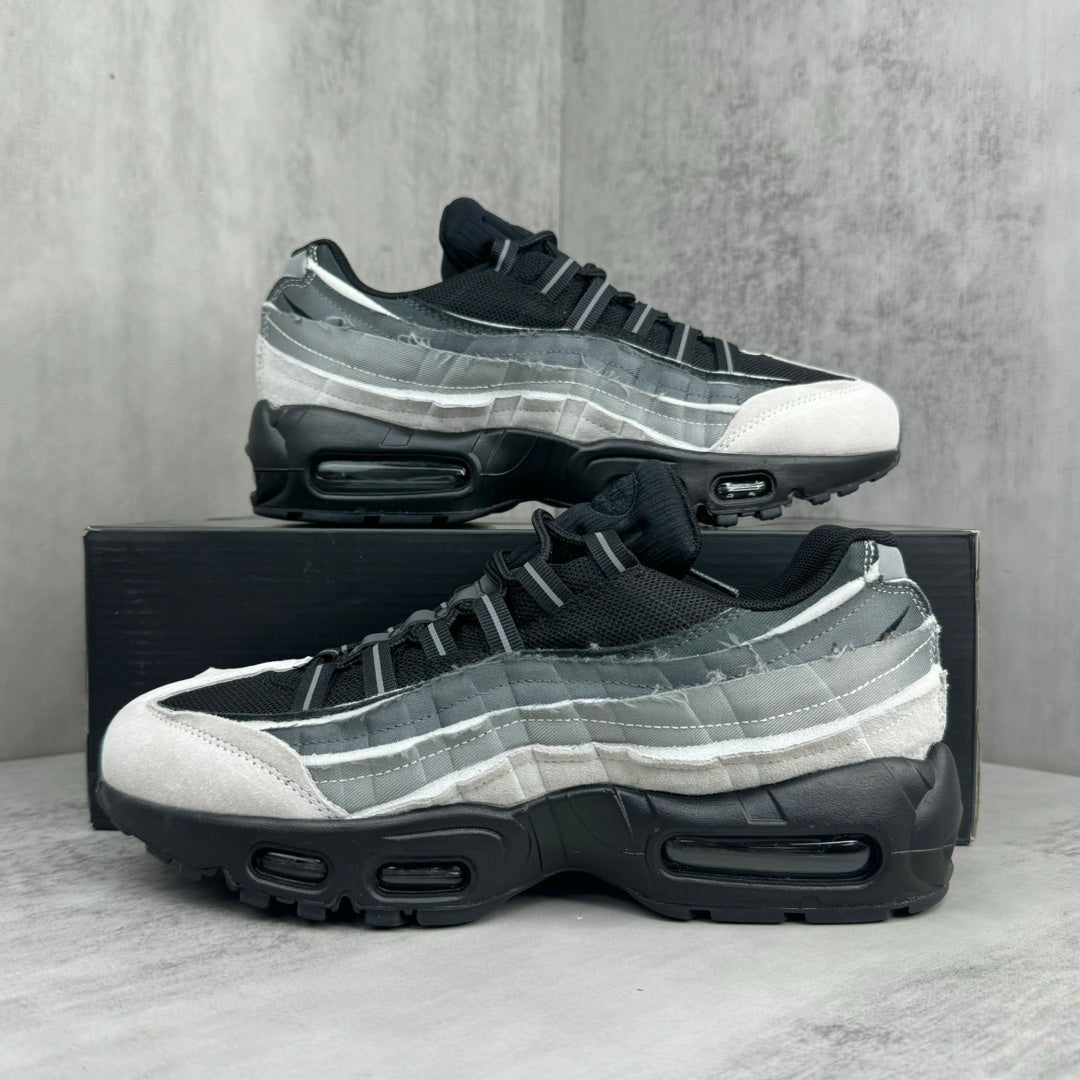 Nike Air Max 95 x Comme des Garçons — Black / White / Grey