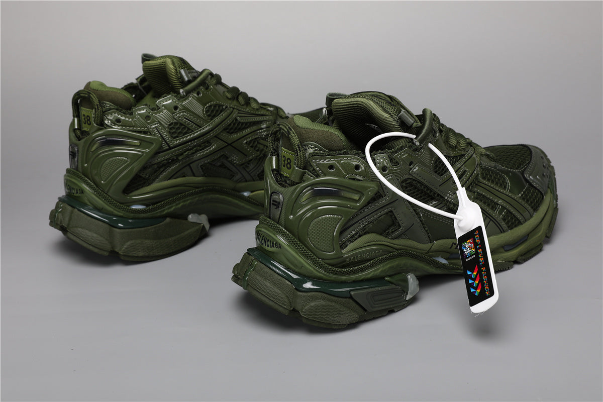 Balenciaga Runner Sneakers Green Military – Uomo Donna | Taglie 35–45