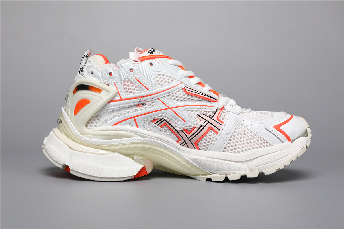 Balenciaga Runner Sneakers White Orange – Uomo Donna | Taglie 35–45