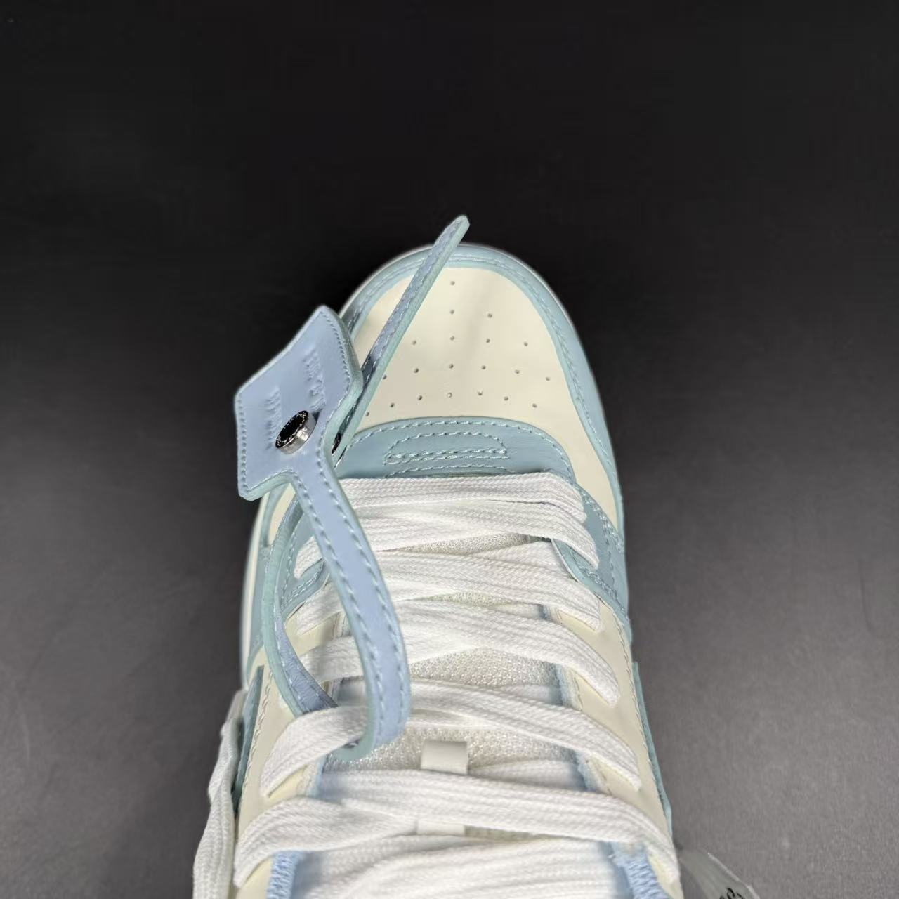 OFF-WHITE OUT OF OFFICE “OOO” CALF LEATHER LIGHT BLUE