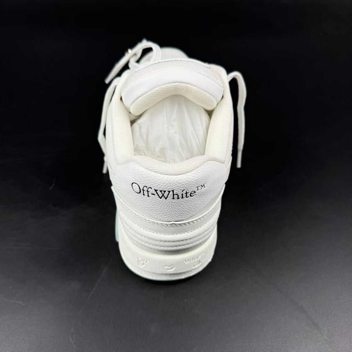OFF-WHITE OUT OF OFFICE “OOO” CALF LEATHER WHITE