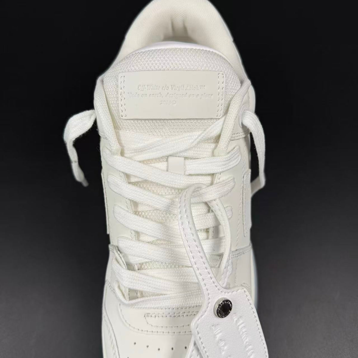 OFF-WHITE OUT OF OFFICE “OOO” CALF LEATHER WHITE