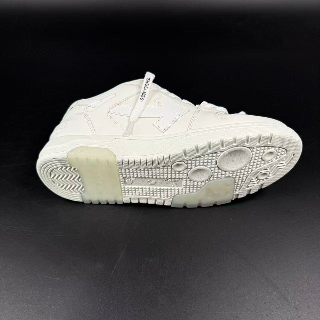 OFF-WHITE OUT OF OFFICE “OOO” CALF LEATHER WHITE