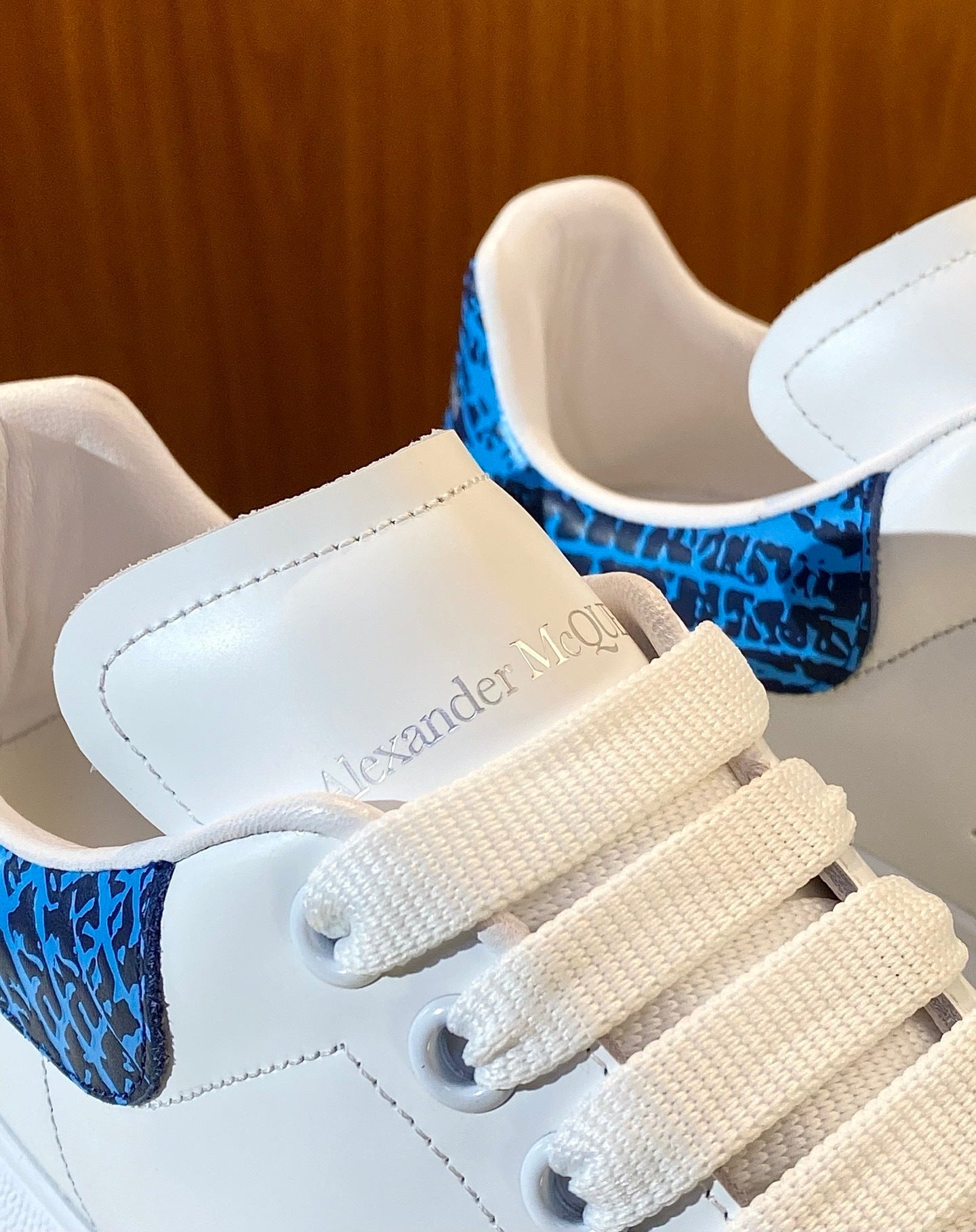 Alexander McQueen Oversized Sneakers — Graffiti Edition)