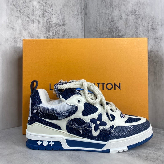 Louis Vuitton Skate Blue Crystal Fringe — Premium Edition