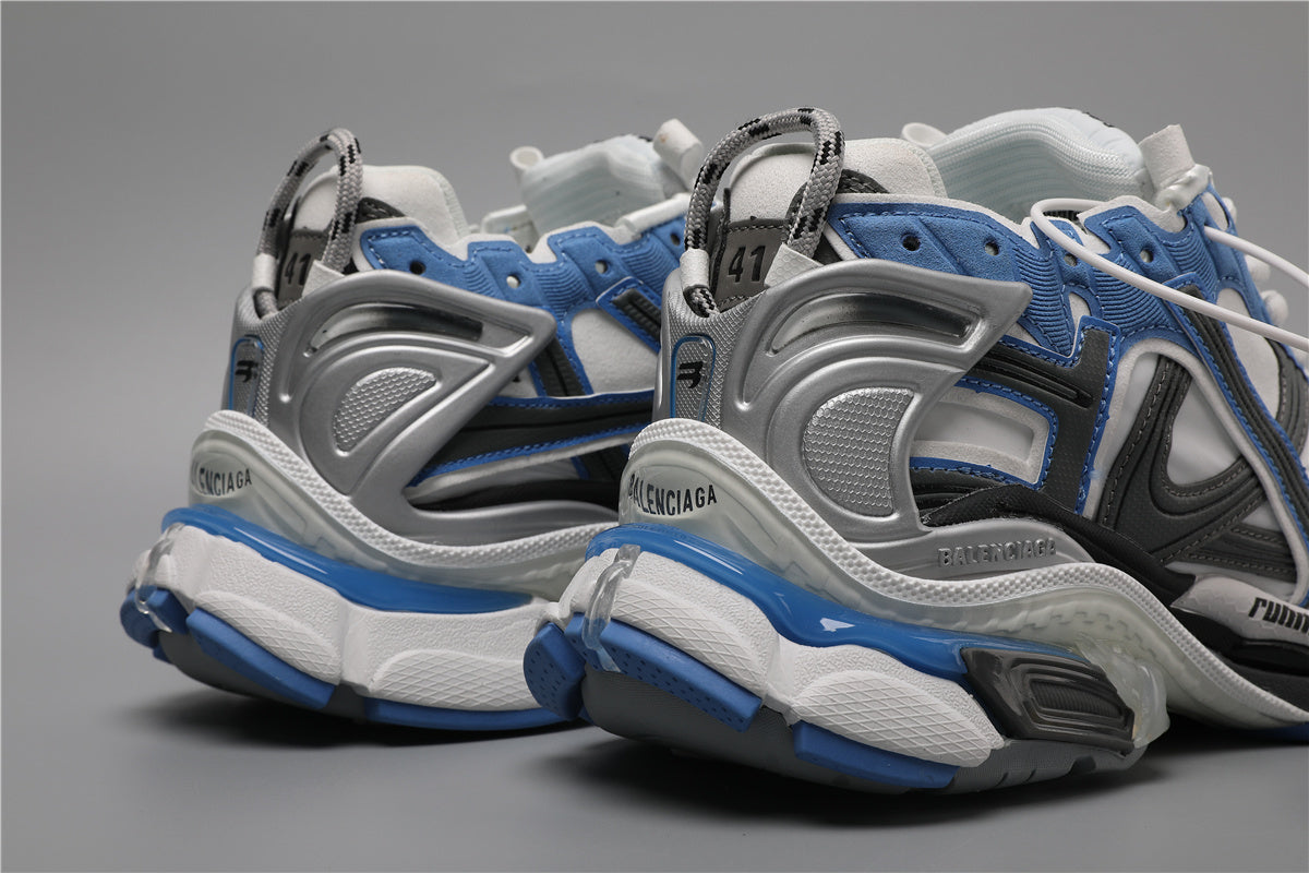 Balenciaga Runner Sneakers Blue White Grey – Uomo Donna | Taglie 35–46