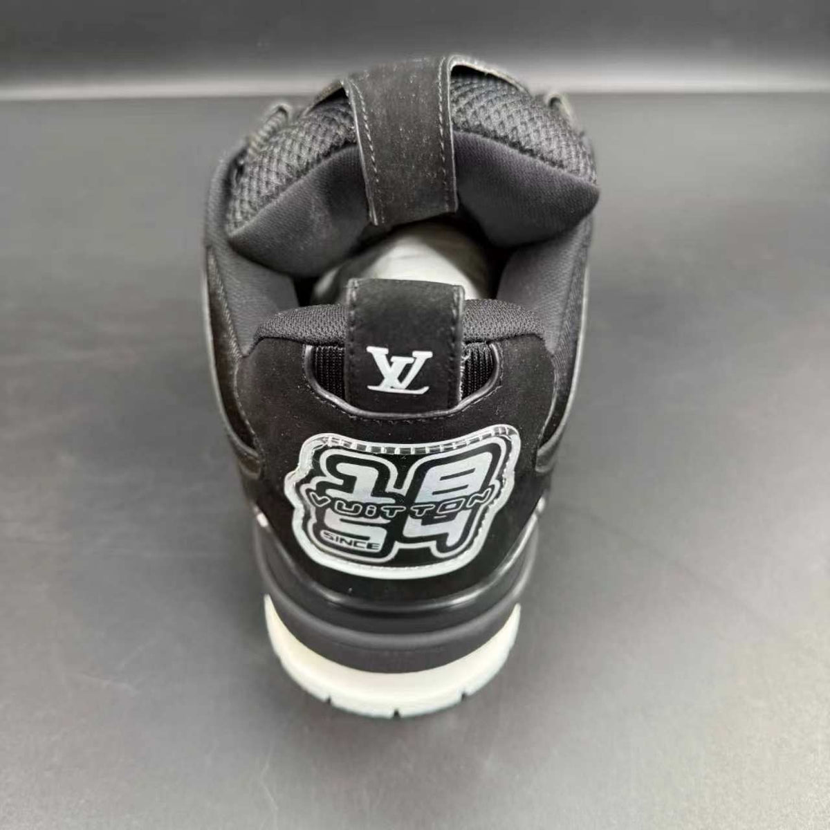 Skate Sneaker Black White