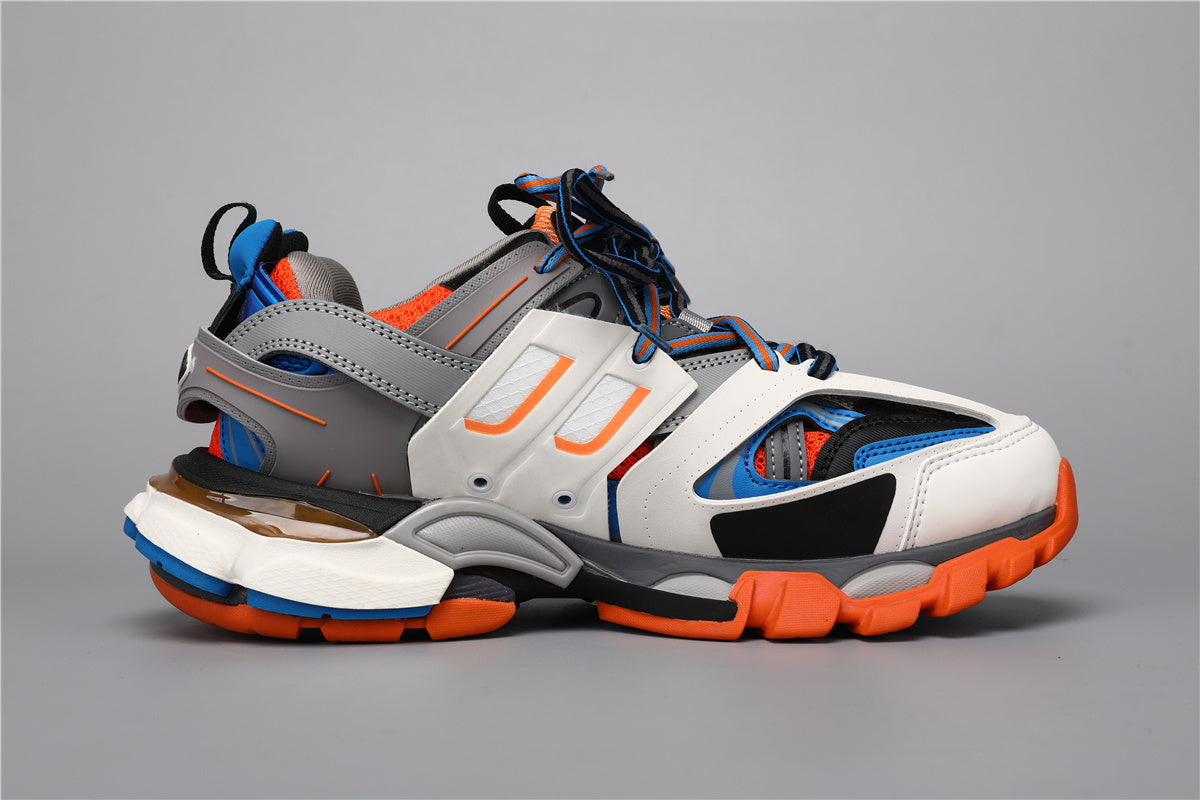 Balenciaga Track Sneakers White Orange Blue – Uomo Donna | Taglie 35–45