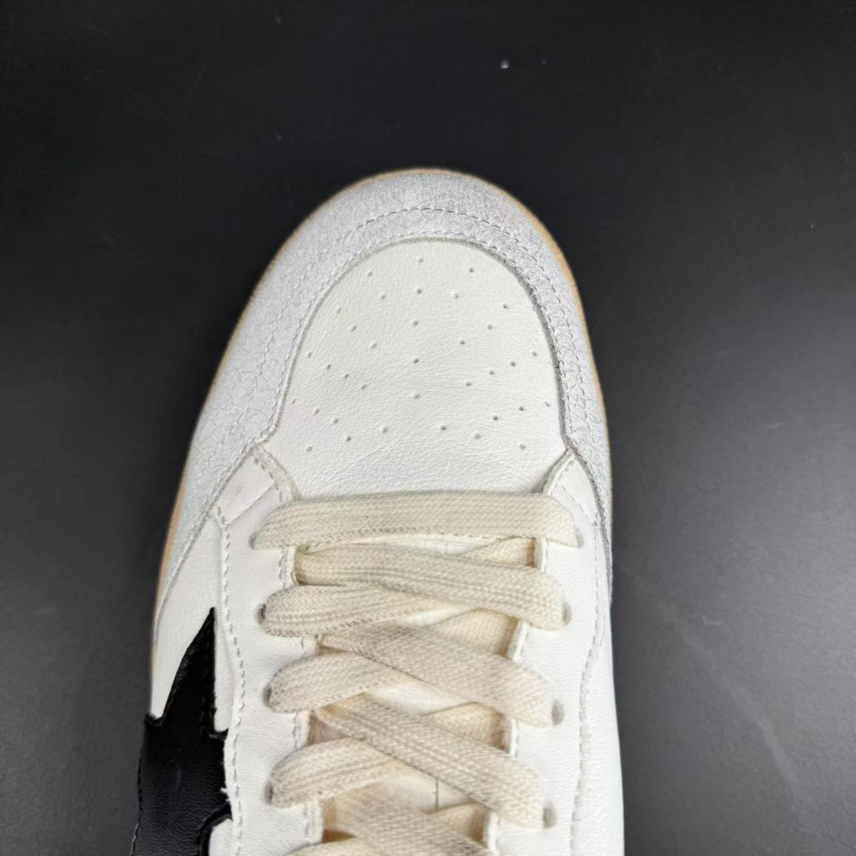 GOLDEN GOOSE STELLA NERA TALLONCINO NERO