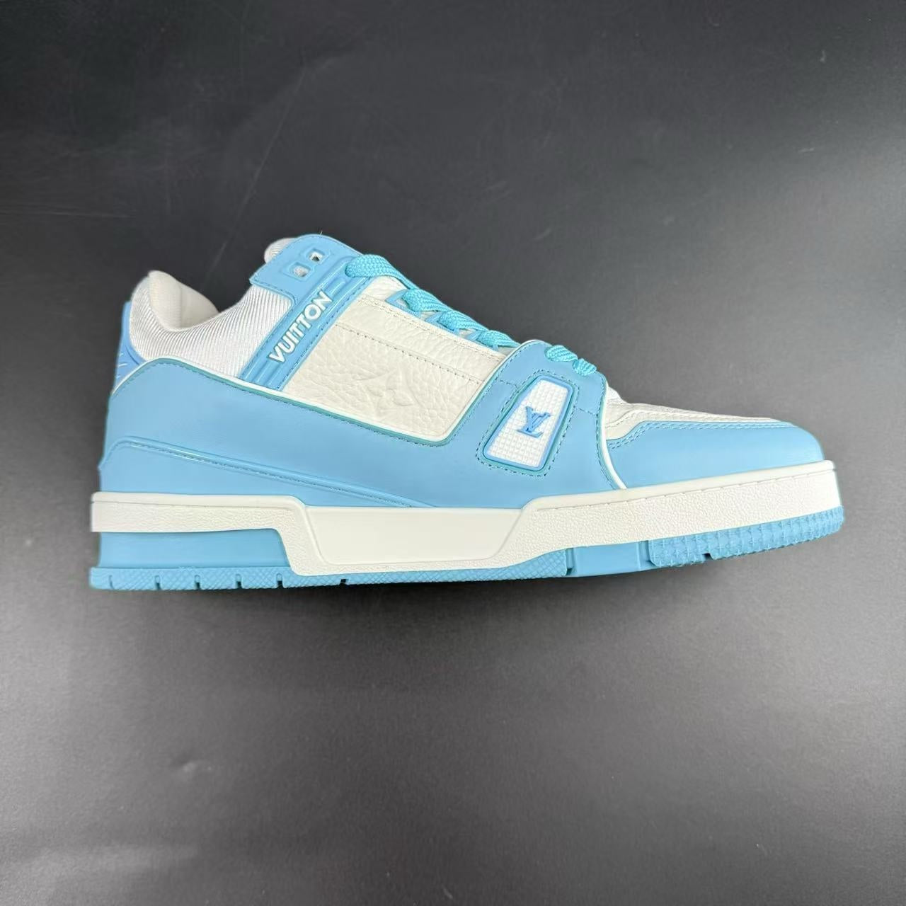 Trainer Low White Sky Blue