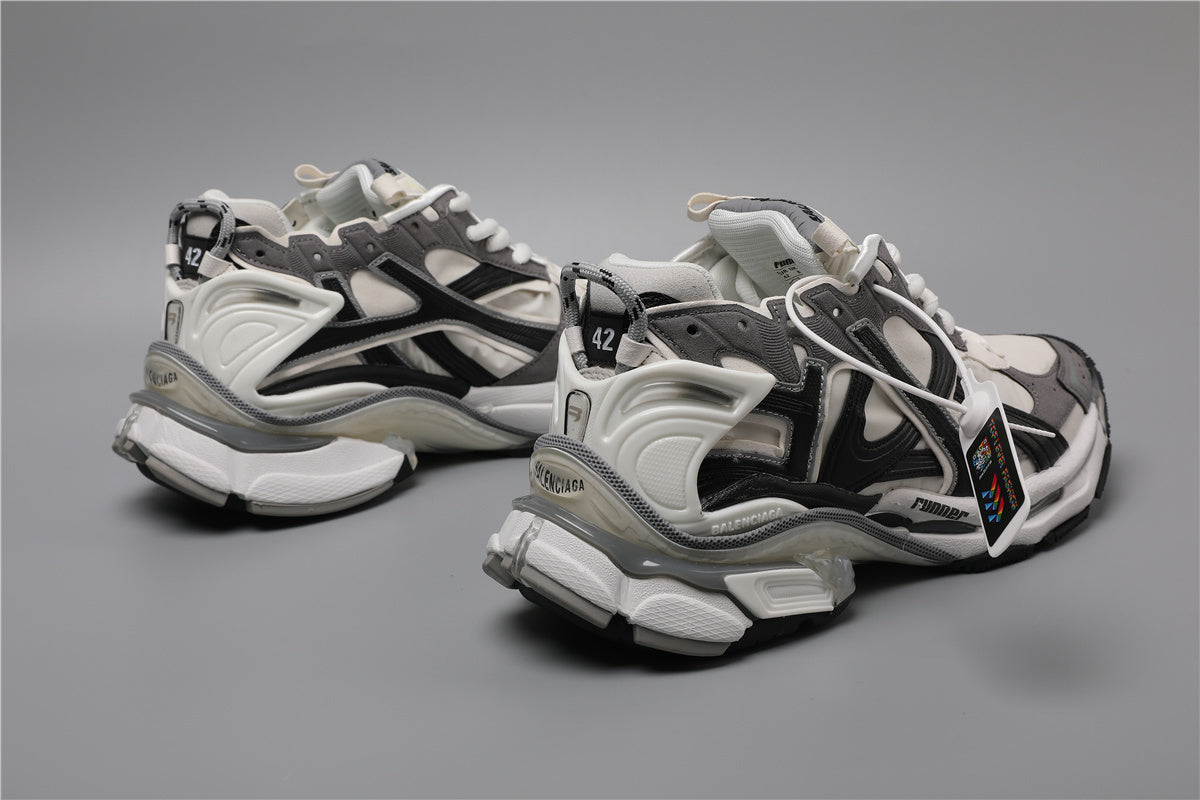 Balenciaga Runner Sneakers Grey White Black – Uomo Donna | Taglie 35–46