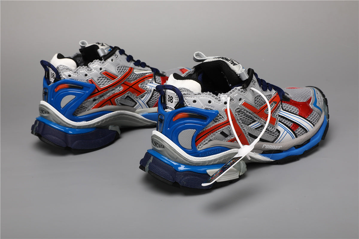 Balenciaga Runner Sneakers Blue Red Grey – Uomo Donna | Taglie 35–45