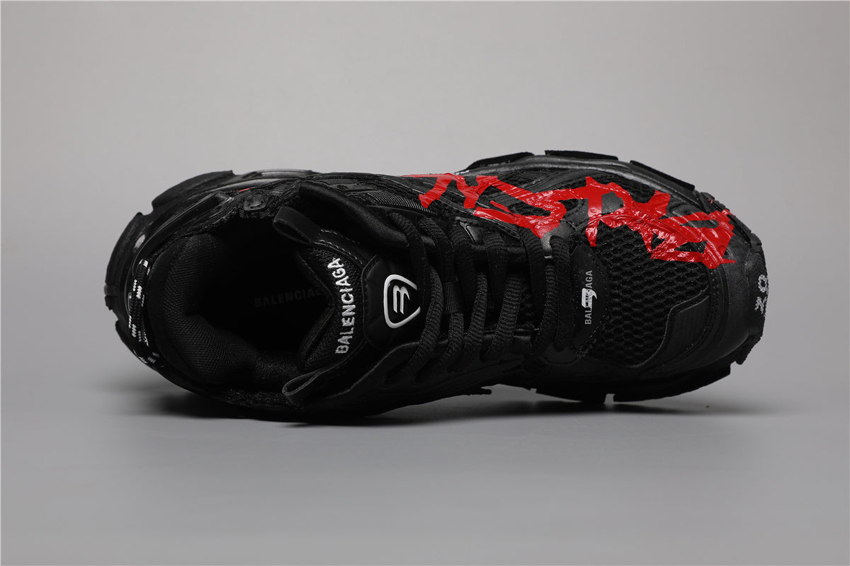 Balenciaga Runner Sneakers Black Graffiti Red – Uomo Donna | Taglie 35–45